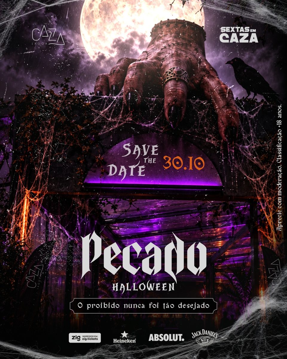 Imagem da fonte — PECADO - Caza Lagoa - 30/10