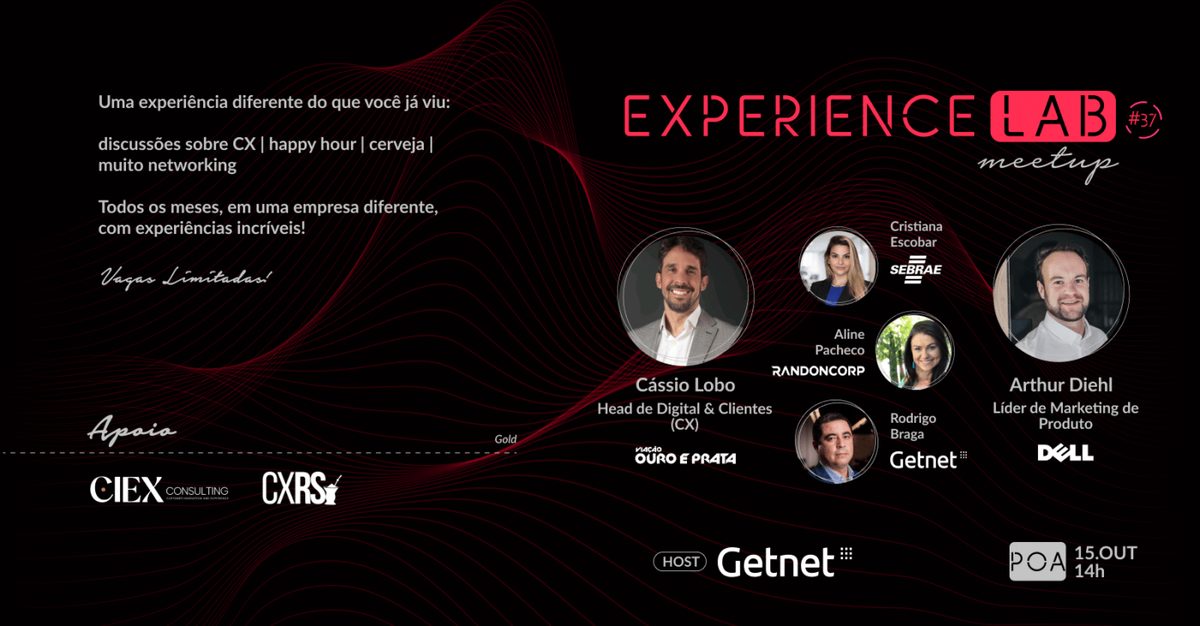 Imagem da fonte — EXPERIENCE LAB MEETUP #37 - GETNET