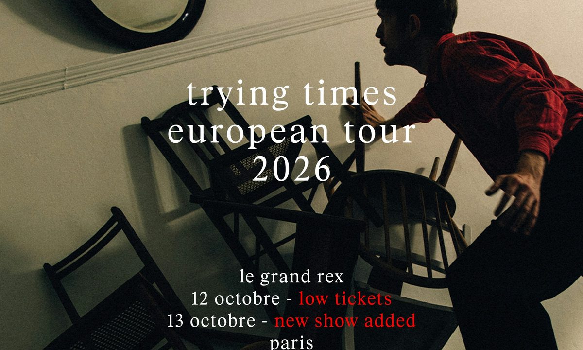 Source image — James Blake | Trying times european tour 2026 + Monica Martin