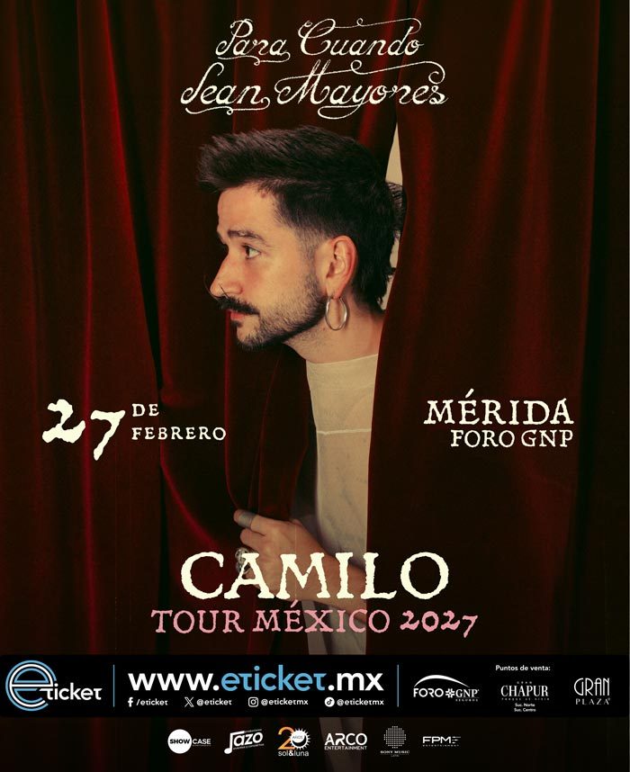 Source image — Camilo — Turnê 2026–2027