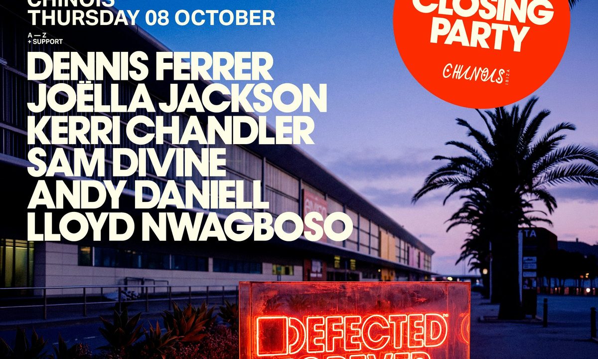 Imagem da fonte — Defected Closing: Dennis Ferrer, Kerri Chandler, Sam Divine, Joëlla Jackson, Andy Daniell b2b Lloyd Nwagboso