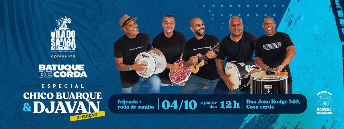 Imagen de la fuente — BATUQUE DE CORDA ESPECIAL CHICO BUARQUE E DJAVAN NA VILA DO SAMBA 2
