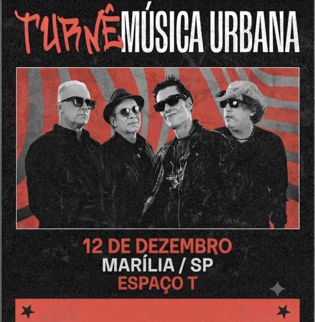 Imagem da fonte — Capital Inicial — Turnê Música Urbana