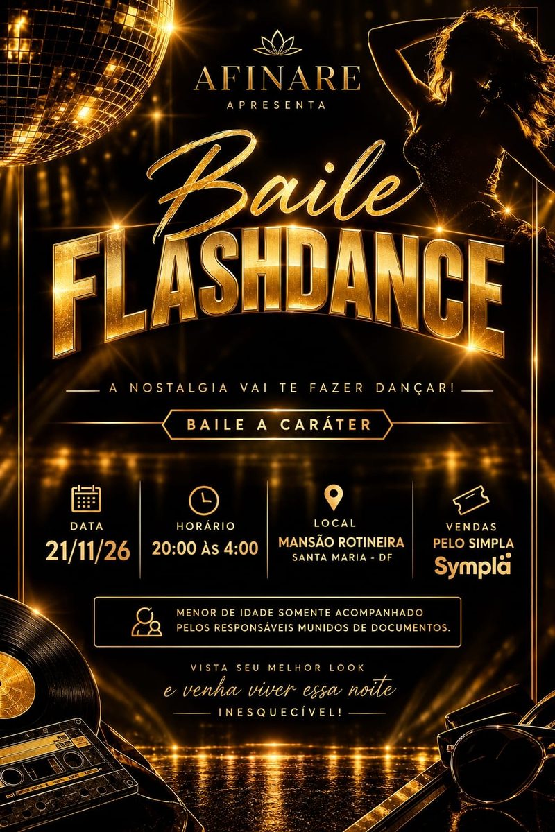 Source image — FLASHDANCE - A NOITE DA NOSTALGIA