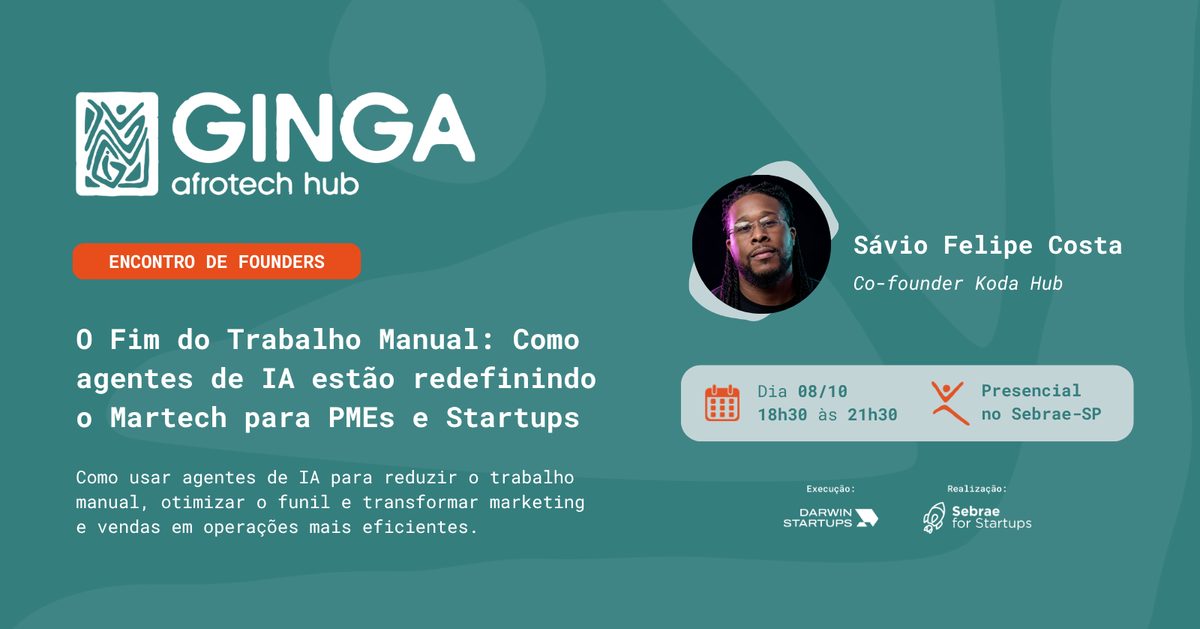 Imagem da fonte — O Fim do Trabalho Manual: Como agentes de IA estão redefinindo o Martech para PMEs e Startups| Ginga