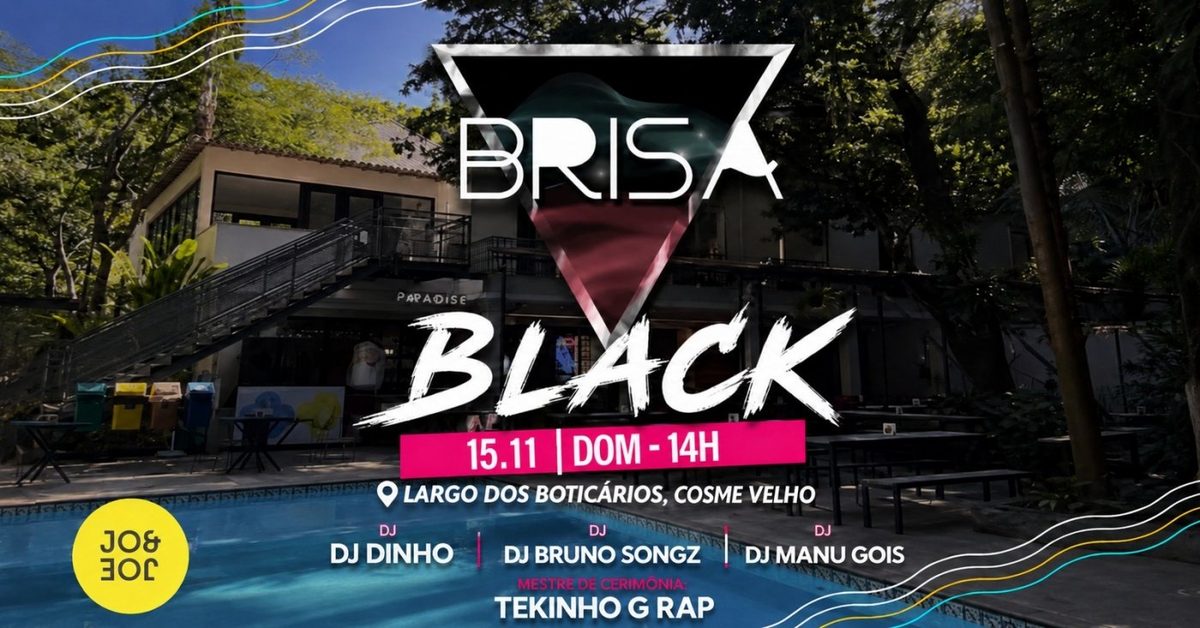 Imagem da fonte — BRISA BLACK PRIME - LANÇAMENTO DO CANAL NO YOUTUBE