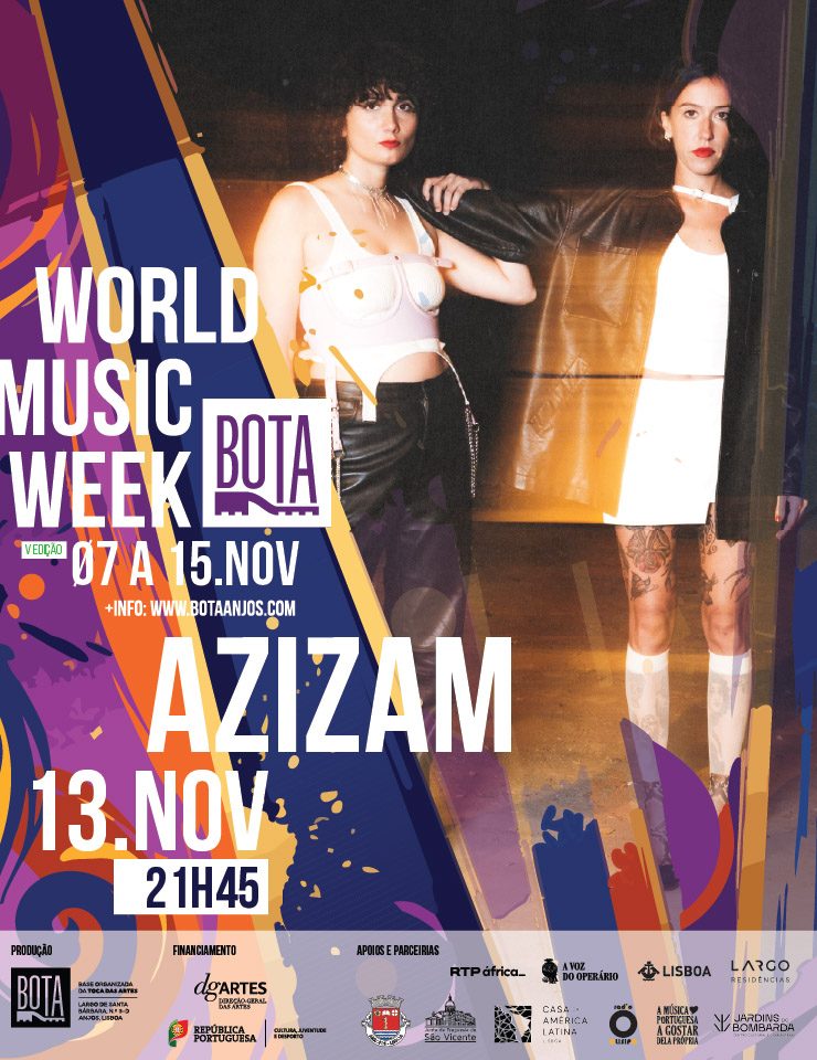 Imagem da fonte — Azizam - V World Week Music - BOTA