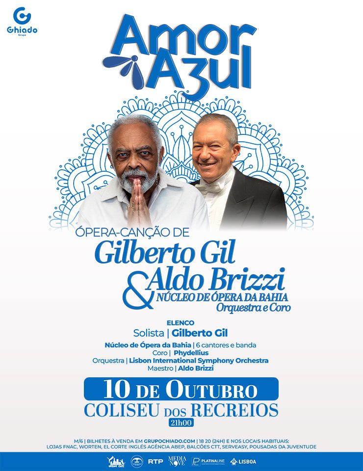 Source image — Gilberto Gil — Agenda de shows 2026 — Amor Azul (Gilberto Gil e Aldo Brizzi)