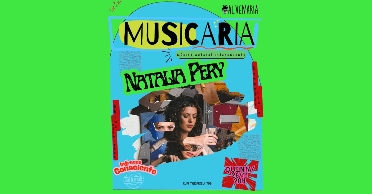 Imagem da fonte — Musicaria - Natalia Pery