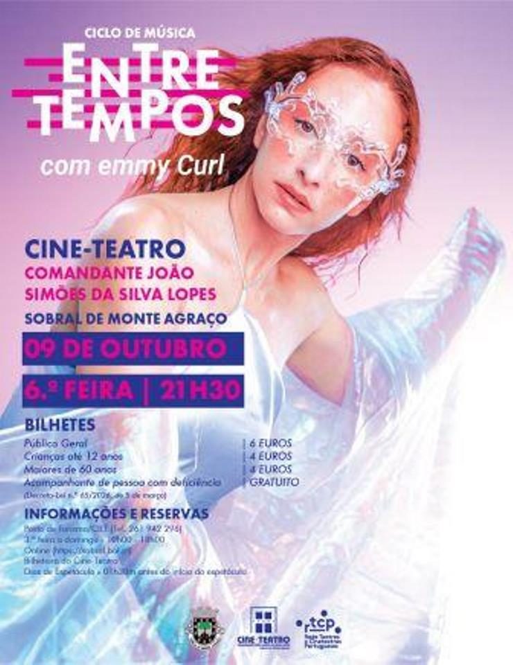 Imagem da fonte — Ciclo de Música Entre Tempos - emmy Curl