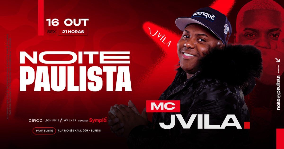 Imagen de la fuente — Noite Paulista com Mc JVILA - 16/10