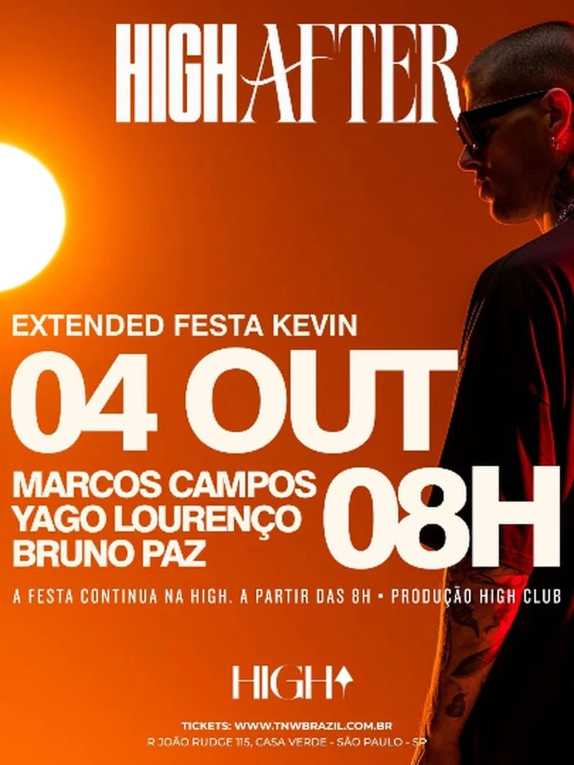 Imagem da fonte — 04.10 | High Extended Festa Kevin | São Paulo | Tnw
