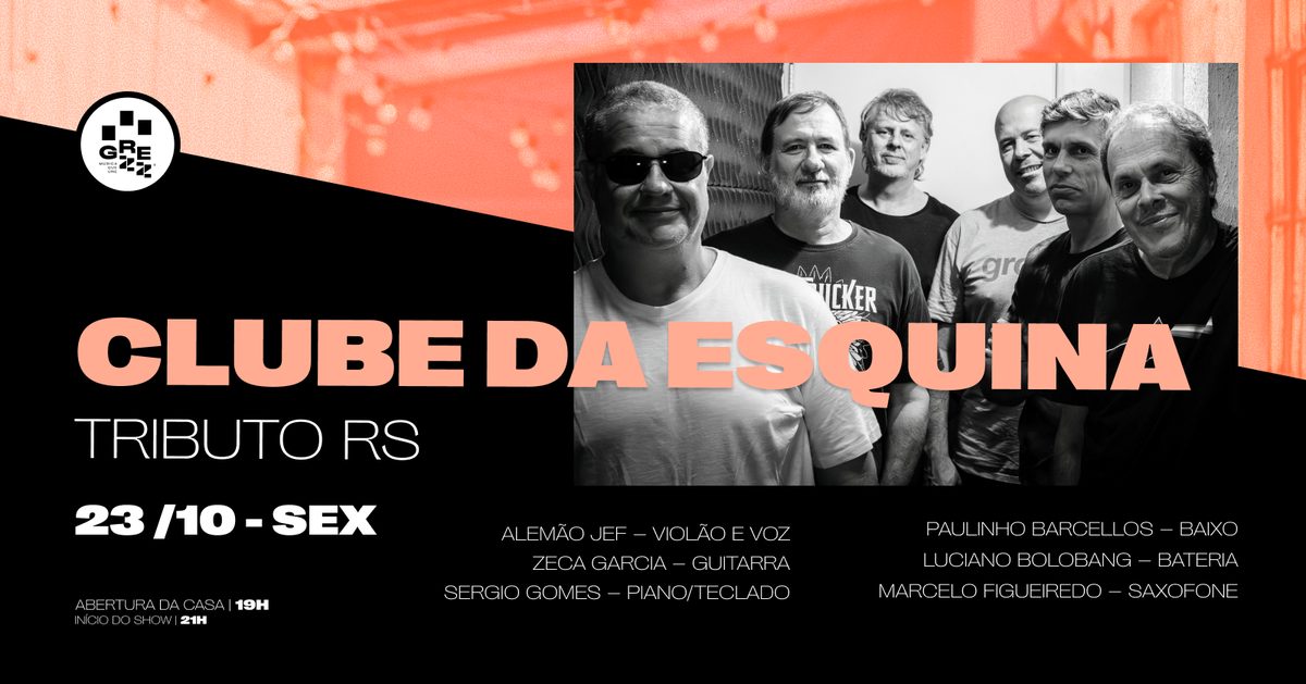 Imagen de la fuente — Clube da Esquina Tributo RS