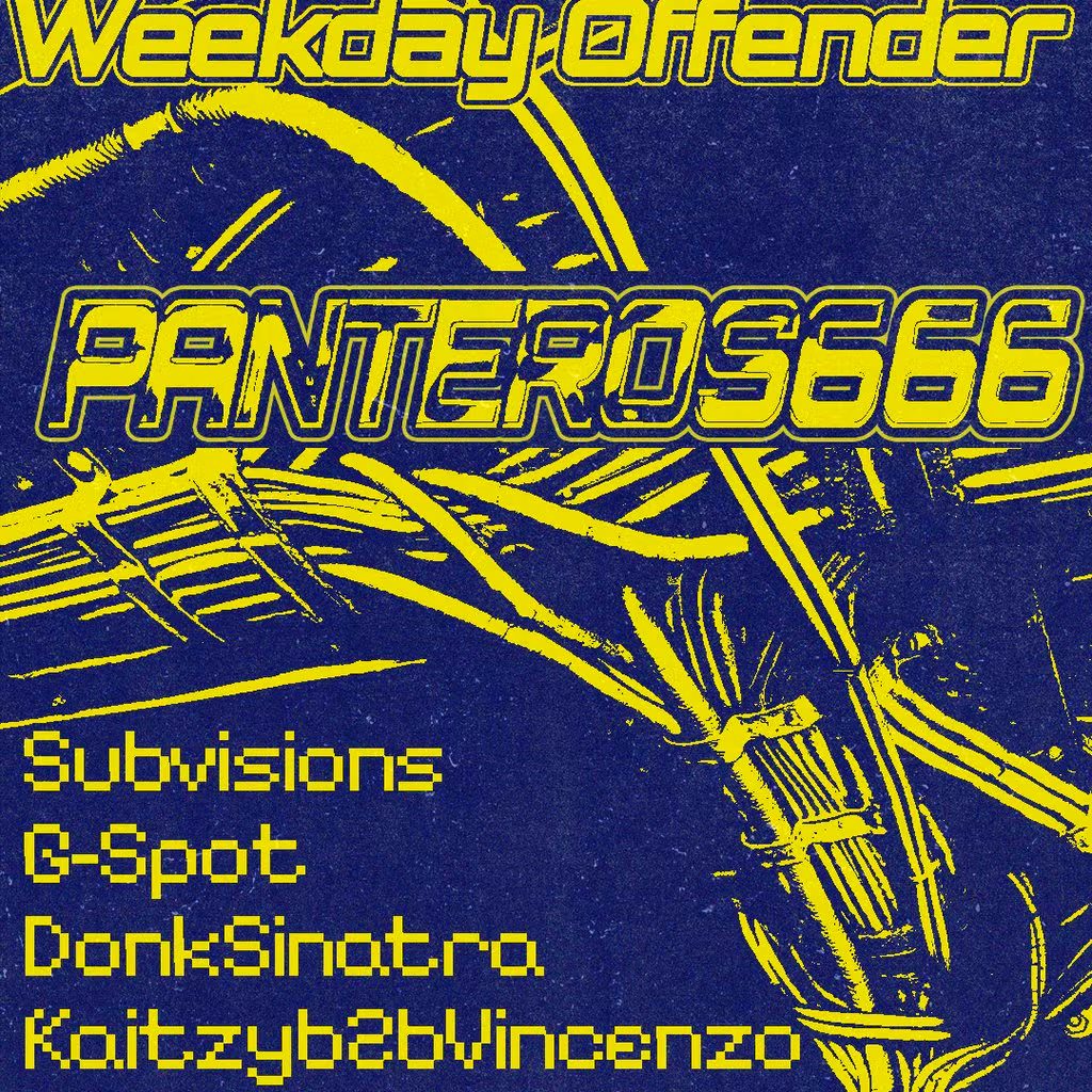 Image de la source — Weekday Offender Presents: Panteros666