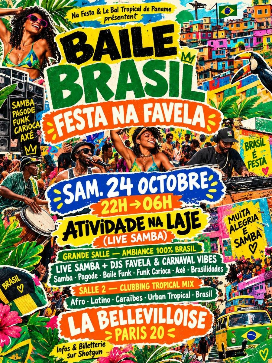 Image de la source — Baile Brasil spécial Festa na Favela