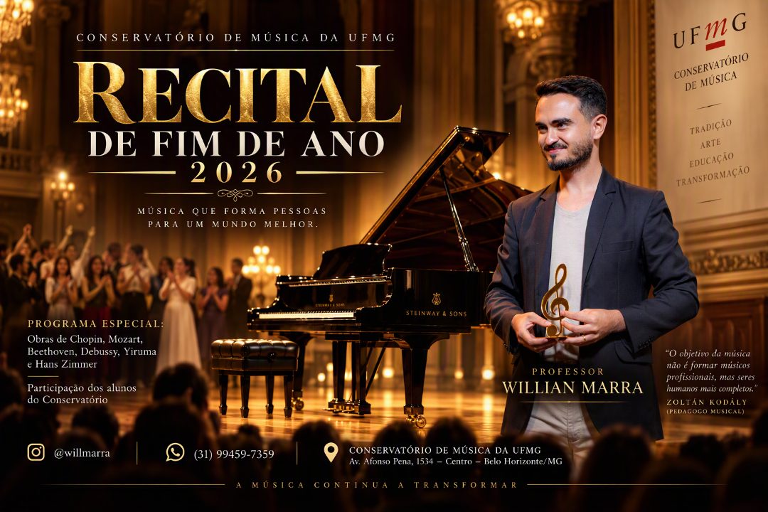 Imagem da fonte — Recital de Fim de Ano - Classe de Piano e Teclado do Professor Willian