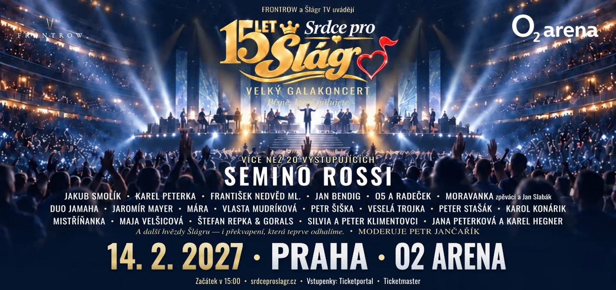 Bild der Quelle — Srdce pro Šlágr – Velký galakoncert k 15 letům Šlágru