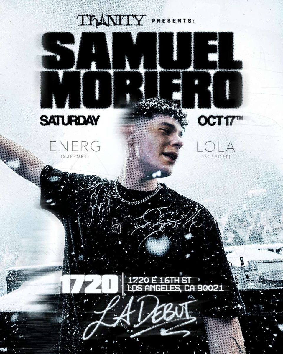 Imagem da fonte — Samuel Moriero *LA Debut