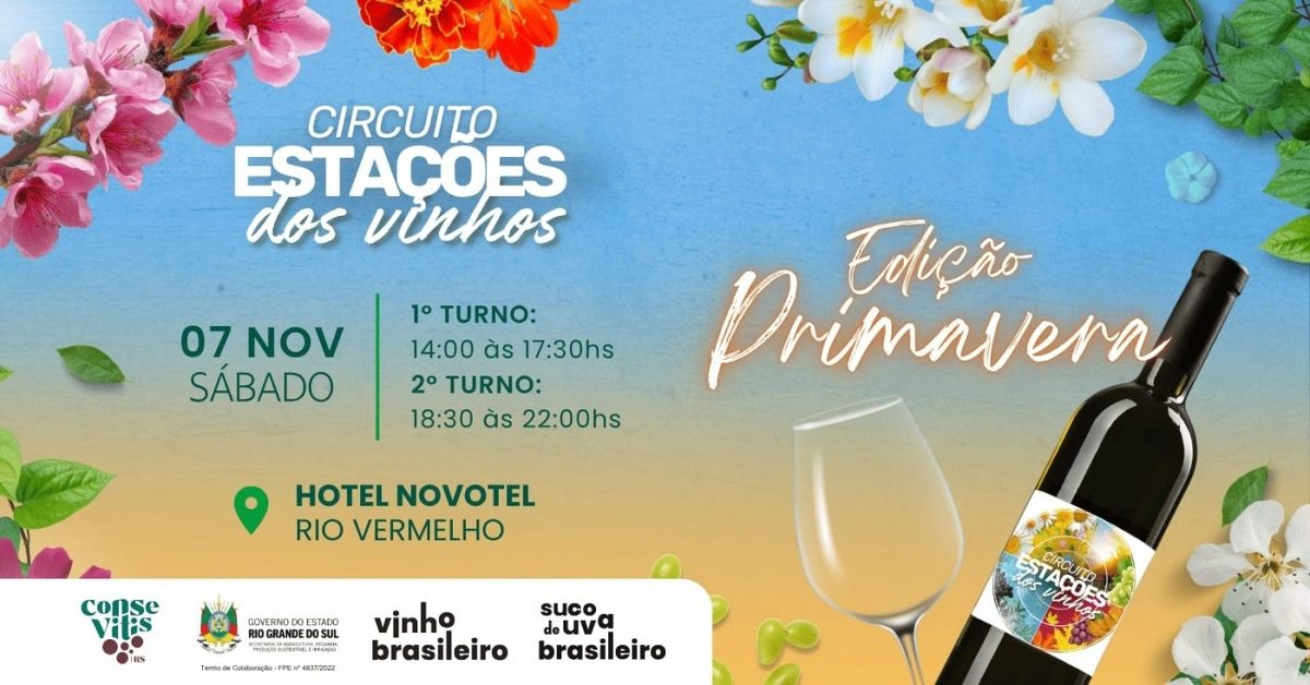 Afbeelding van de bron — Circuito Estações dos Vinhos - Edição Primavera