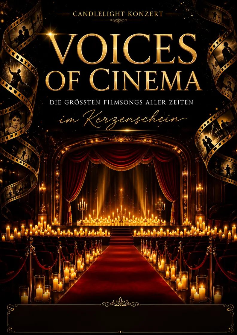 Bild der Quelle — Voices of Cinema: The Greatest Movie Songs of All Time by Candlelight
