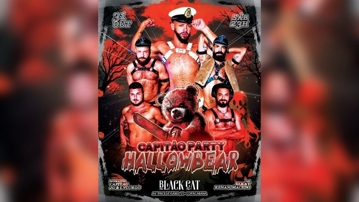 Bild der Quelle — Black Cat - CAPITÃO PARTY l Sábado - 31 de outubro - 23h
