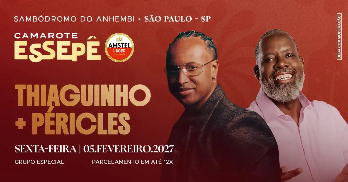 Source image — Camarote Essepê 2027 Desfile Grupo Especial Sexta com Thiaguinho e Péricles