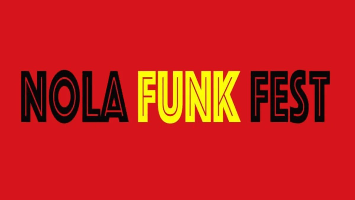 Source image — NOLA Funk Fest 2026