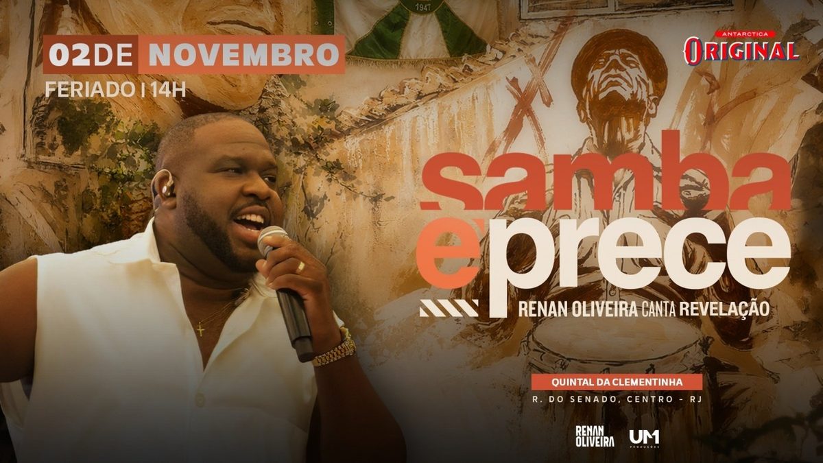 Imagem da fonte — SAMBA É PRECE RENAN OLIVEIRA CANTA REVELAÇÃO