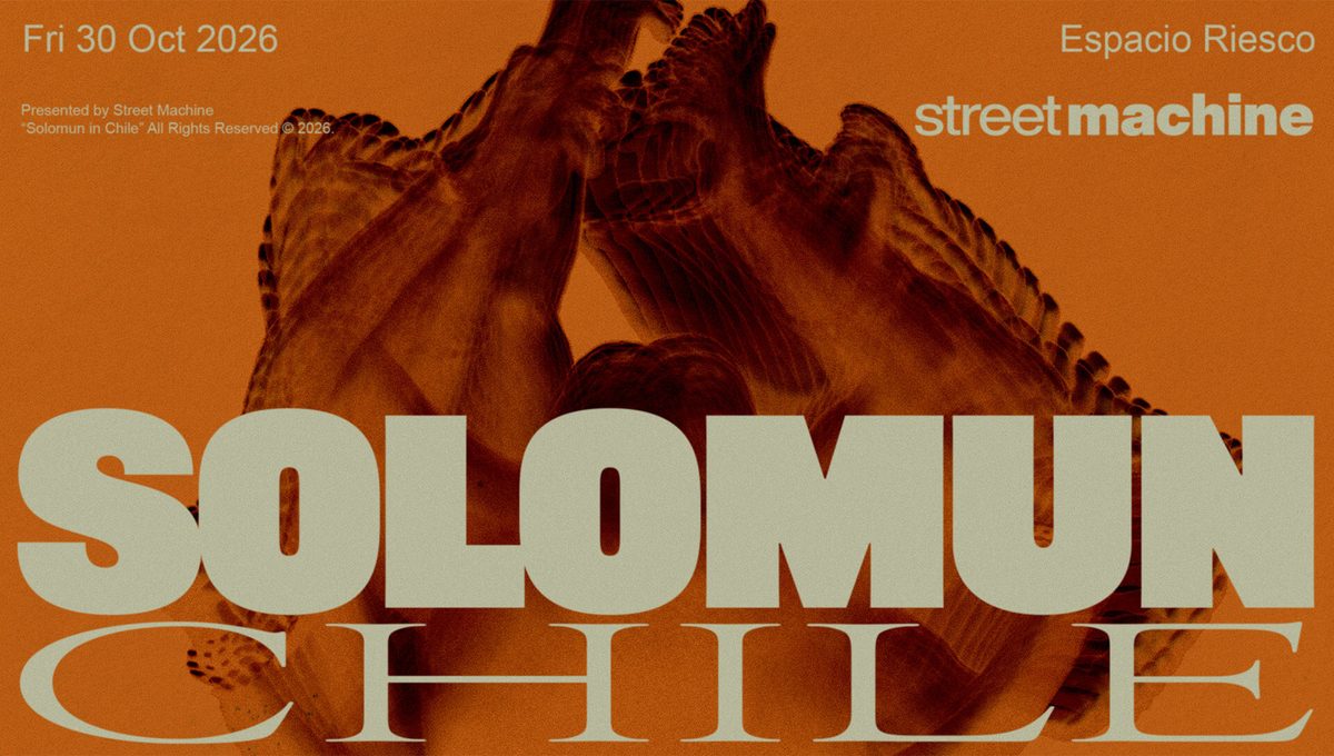 Source image — Solomun en Chile 2026