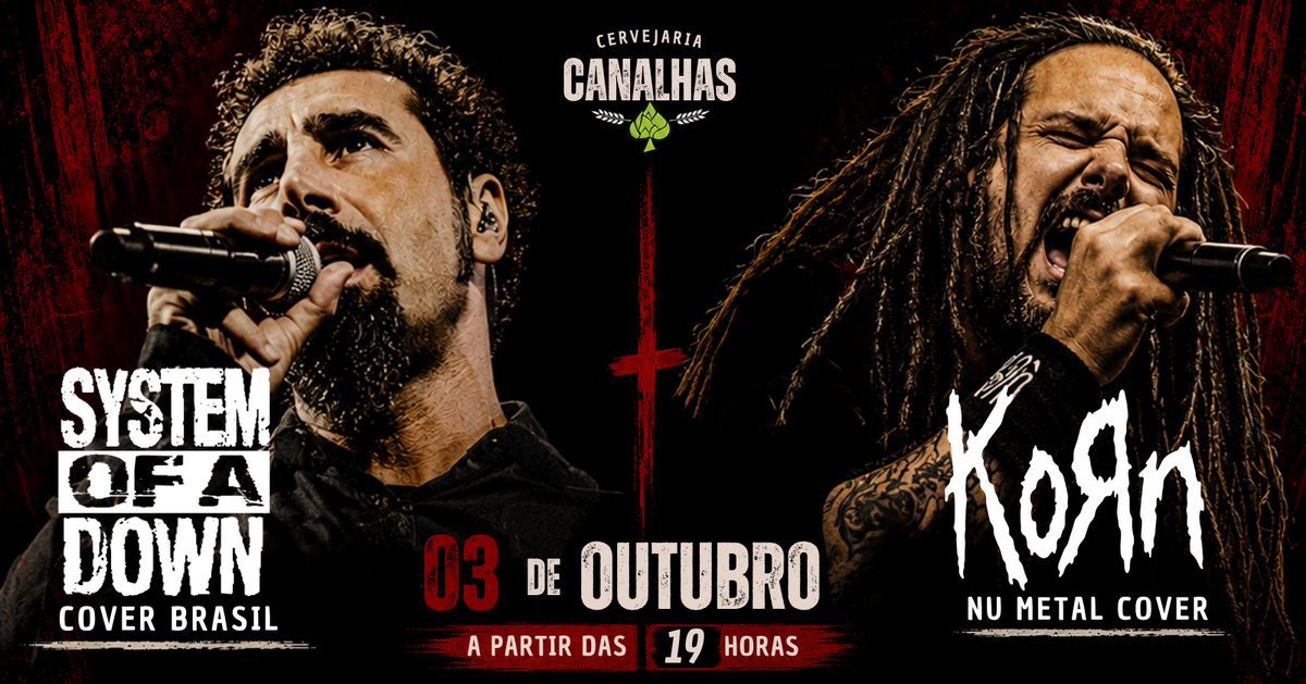 Imagem da fonte — SYSTEM COVER BRASIL + KORN COVER
