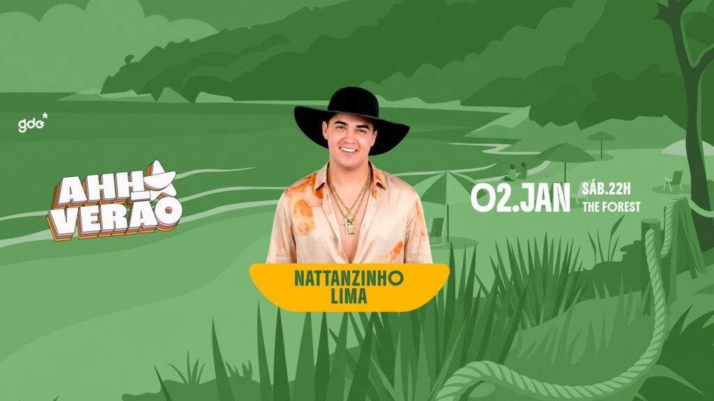 Bild der Quelle — Ahh! Verão – Nattanzinho Lima no The Forest