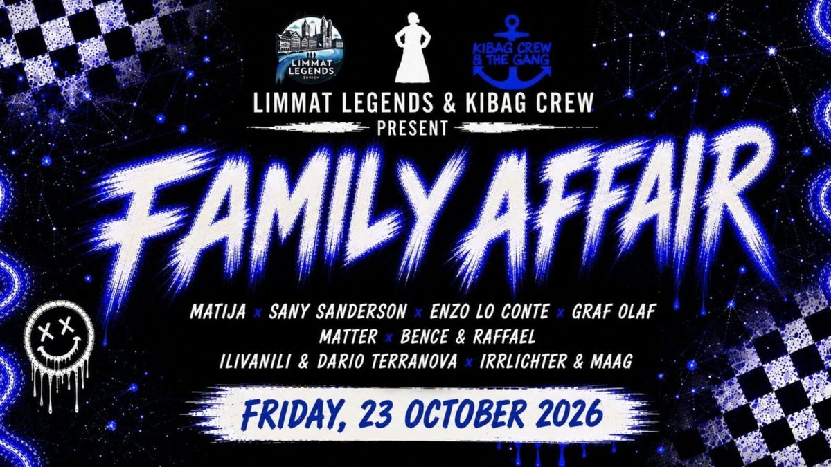 Bild der Quelle — Limmat Legends & Kibag Crew pres. Family Affair