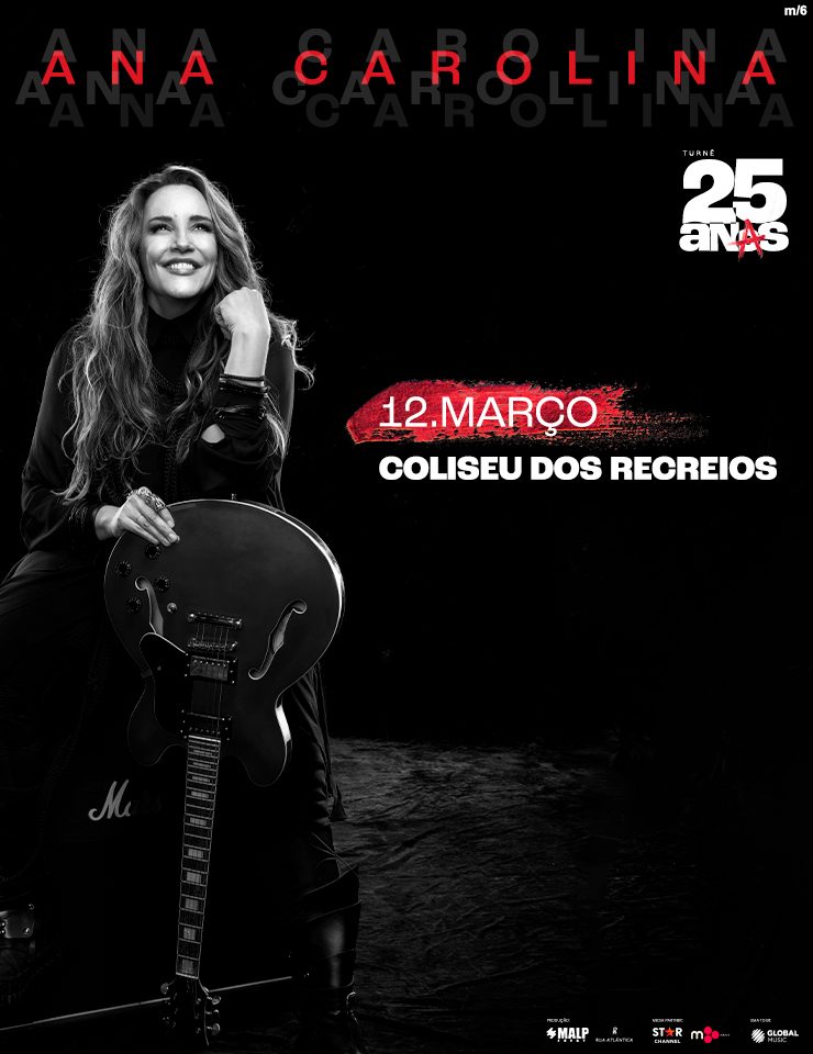 Imagem da fonte — Ana Carolina — Turnê 25 Anas