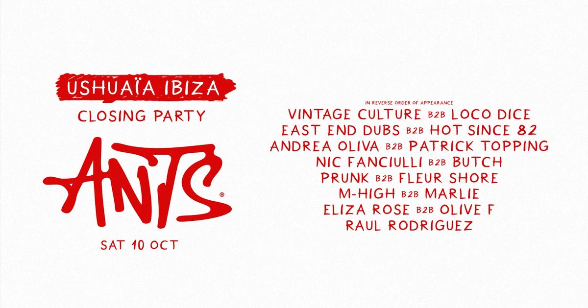 Imagem da fonte — Ushuaïa Ibiza Closing Party 2026 (ANTS)