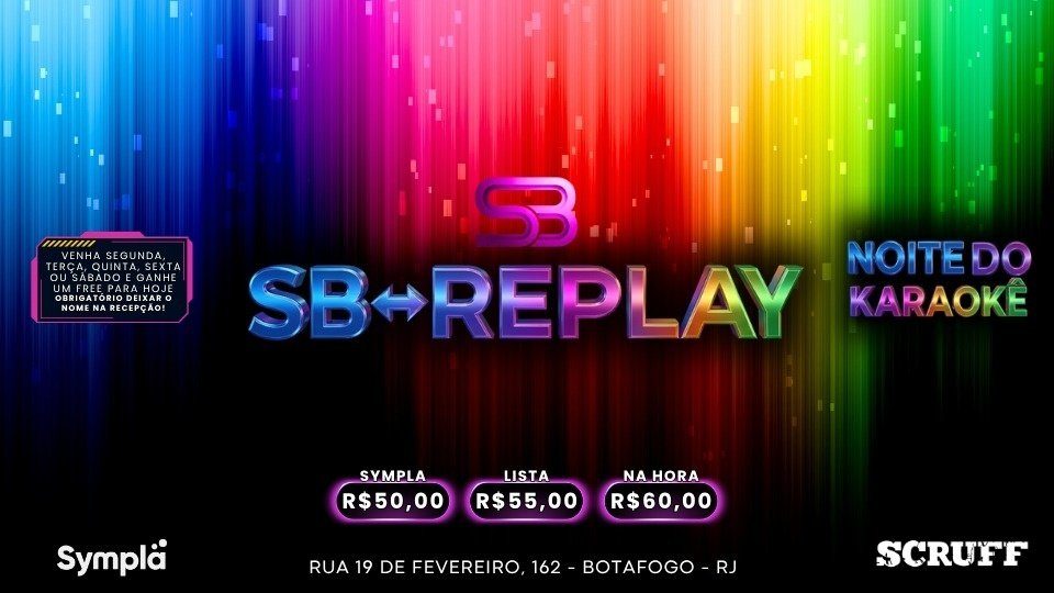 Imagen de la fuente — SB - QUARTA REPLAY C/ KARAOKE