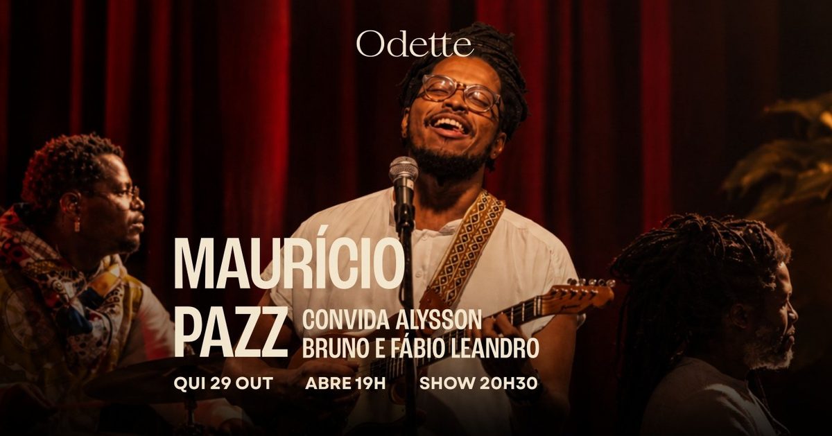 Imagem da fonte — Odette apresenta Maurício Pazz convida Alysson Bruno e Fábio Leandro