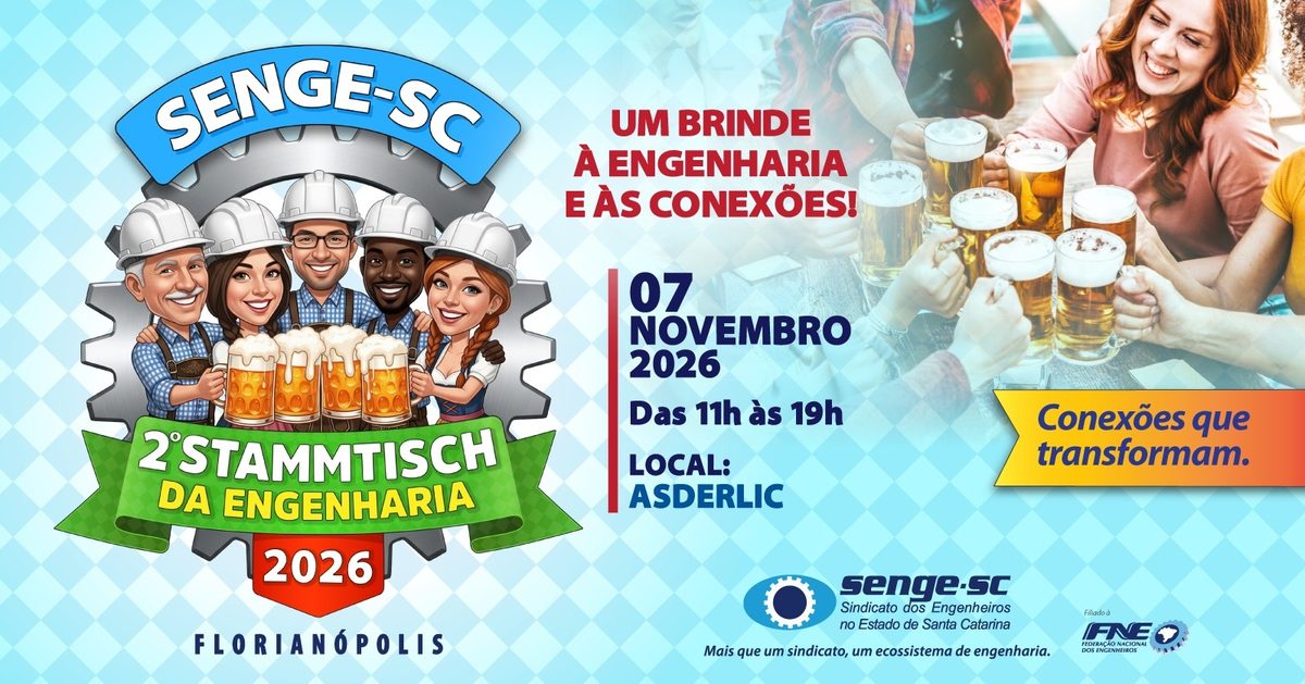 Image de la source — 2ª STAMMTISCH DA ENGENHARIA 2026 - Conexões que transformam.