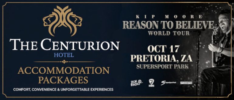 Imagen de la fuente — Kip Moore | Centurion Hotel Accommodation Packages