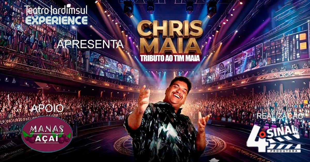 Imagen de la fuente — Tributo a Tim Maia – Uma Noite de Soul, Groove e Emoção