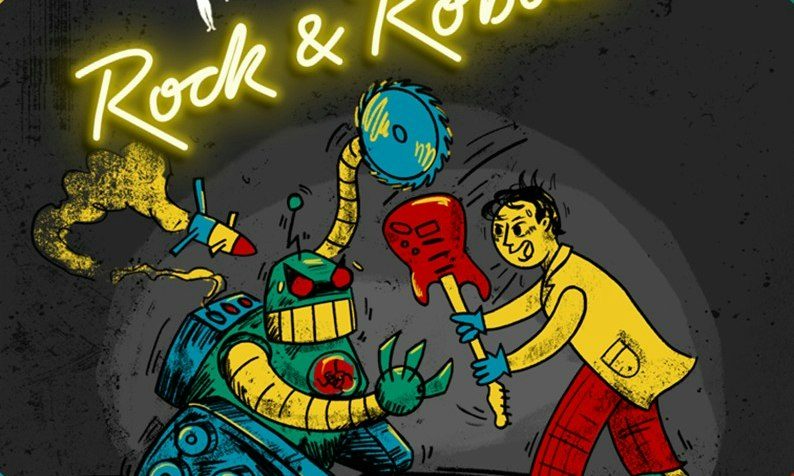 Imagen de la fuente — Rock and Robots 36: music and robot fighting