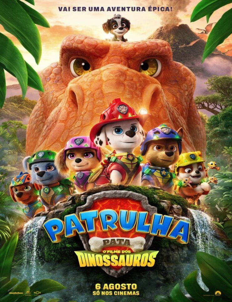 Imagem da fonte — Patrulha Pata: O Filme dos Dinossauros