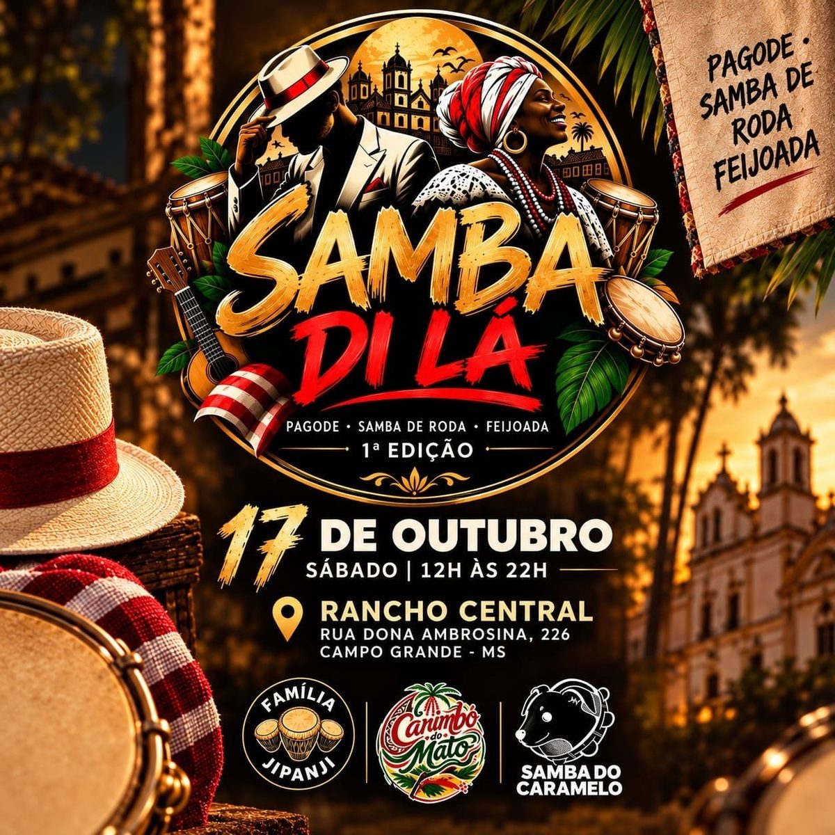 Imagem da fonte — SAMBA DI LÁ