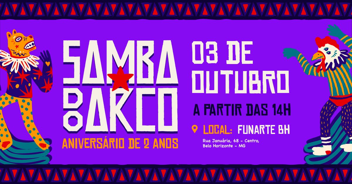 Imagen de la fuente — Aniversário Samba do Arco