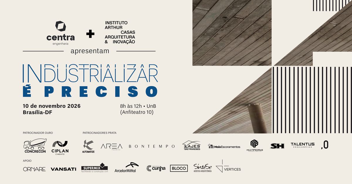 Imagem da fonte — Industrializar é preciso | UnB