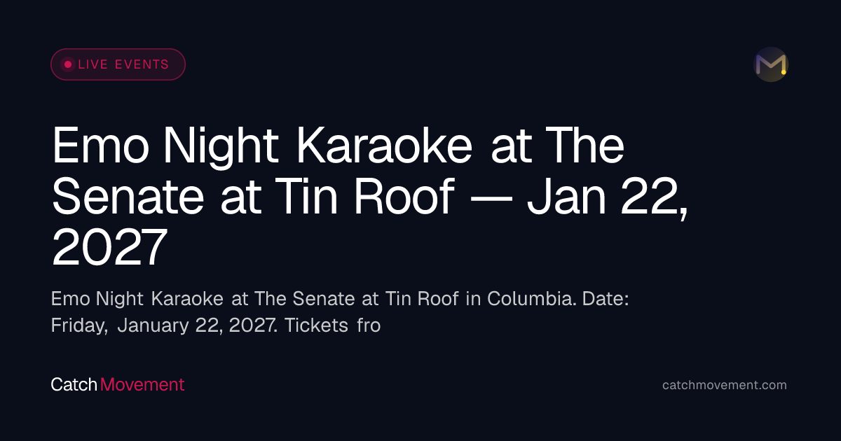Imagem da fonte — Emo Night Karaoke