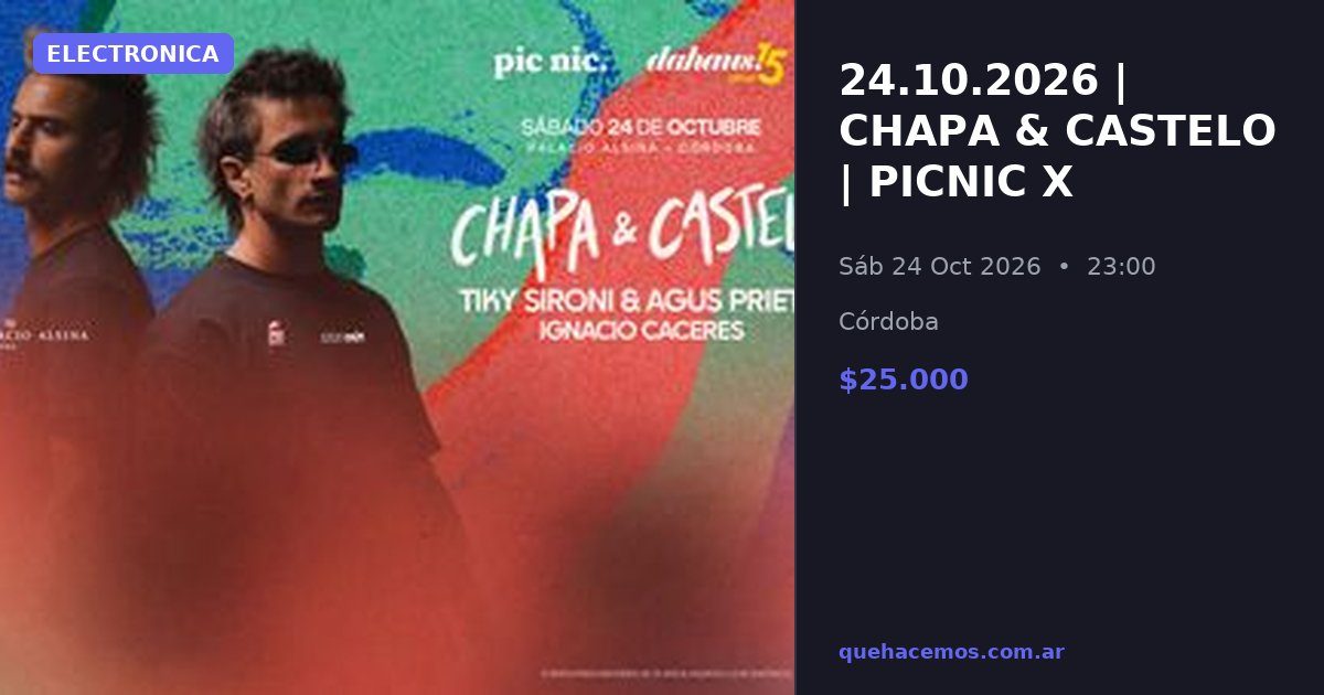 Imagem da fonte — Chapa & Castelo – Picnic x Dahaus