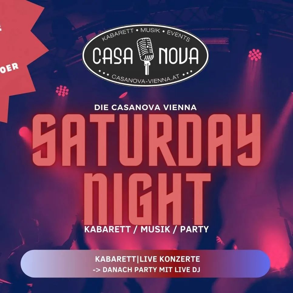 Source image — CasaNova Saturday Night - Radio Wien Austropop Special