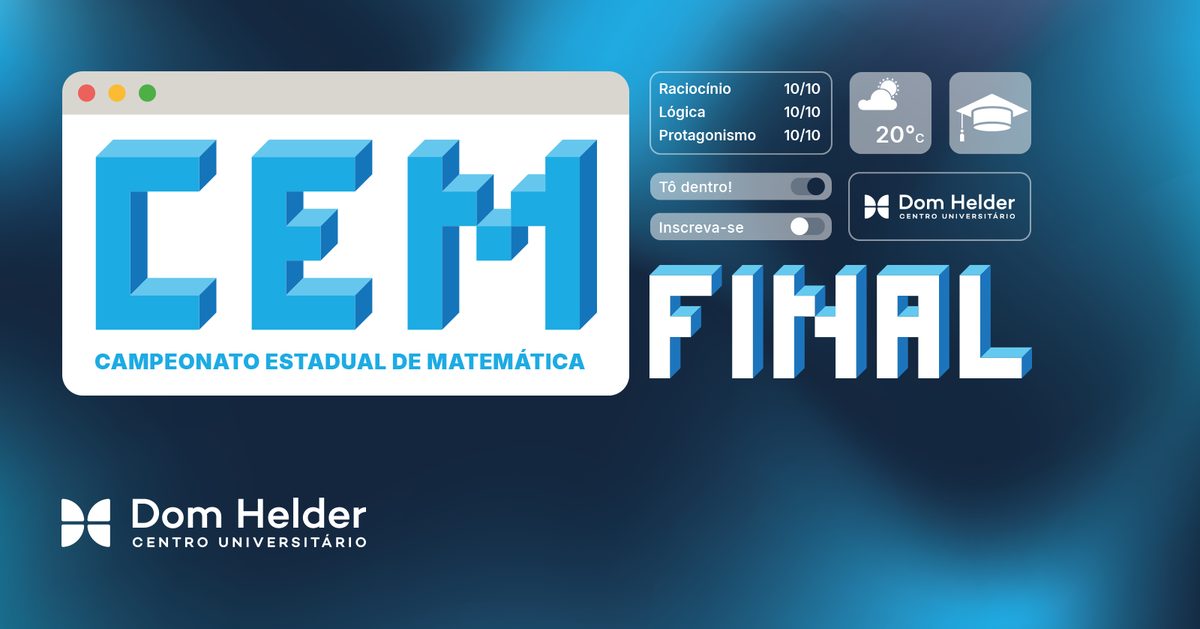 Imagen de la fuente — Final CEM 2026 - Centro Universitário Dom Helder