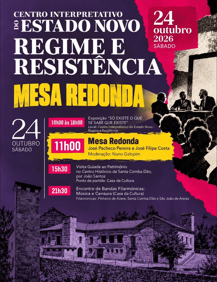 출처 이미지 — Mesa-Redonda no CIEN com José Pacheco Pereira e José Filipe Costa