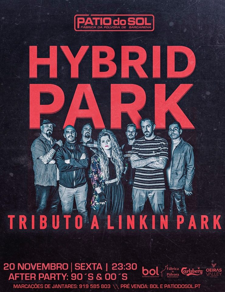 Imagem da fonte — Hybrid Park – Tributo Linkin Park | After party: 90´s & 00´s